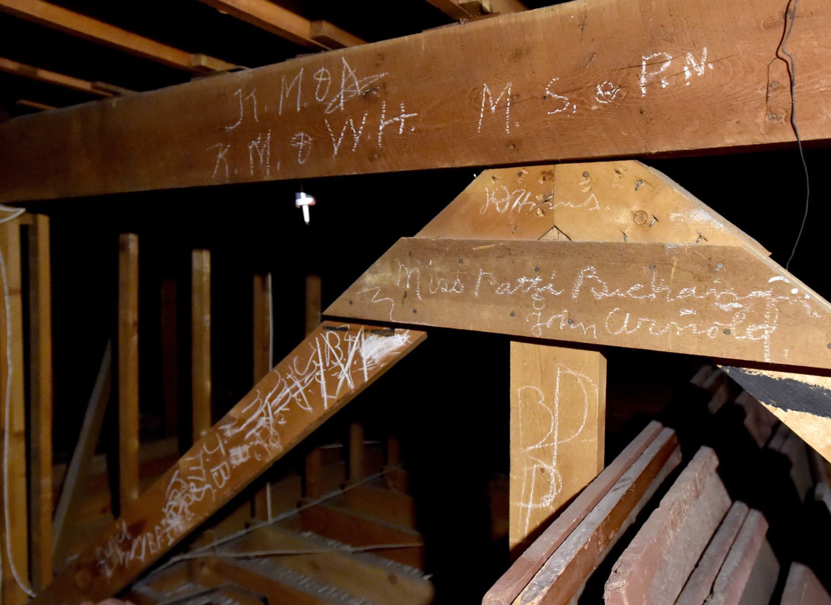 Writing in the attic